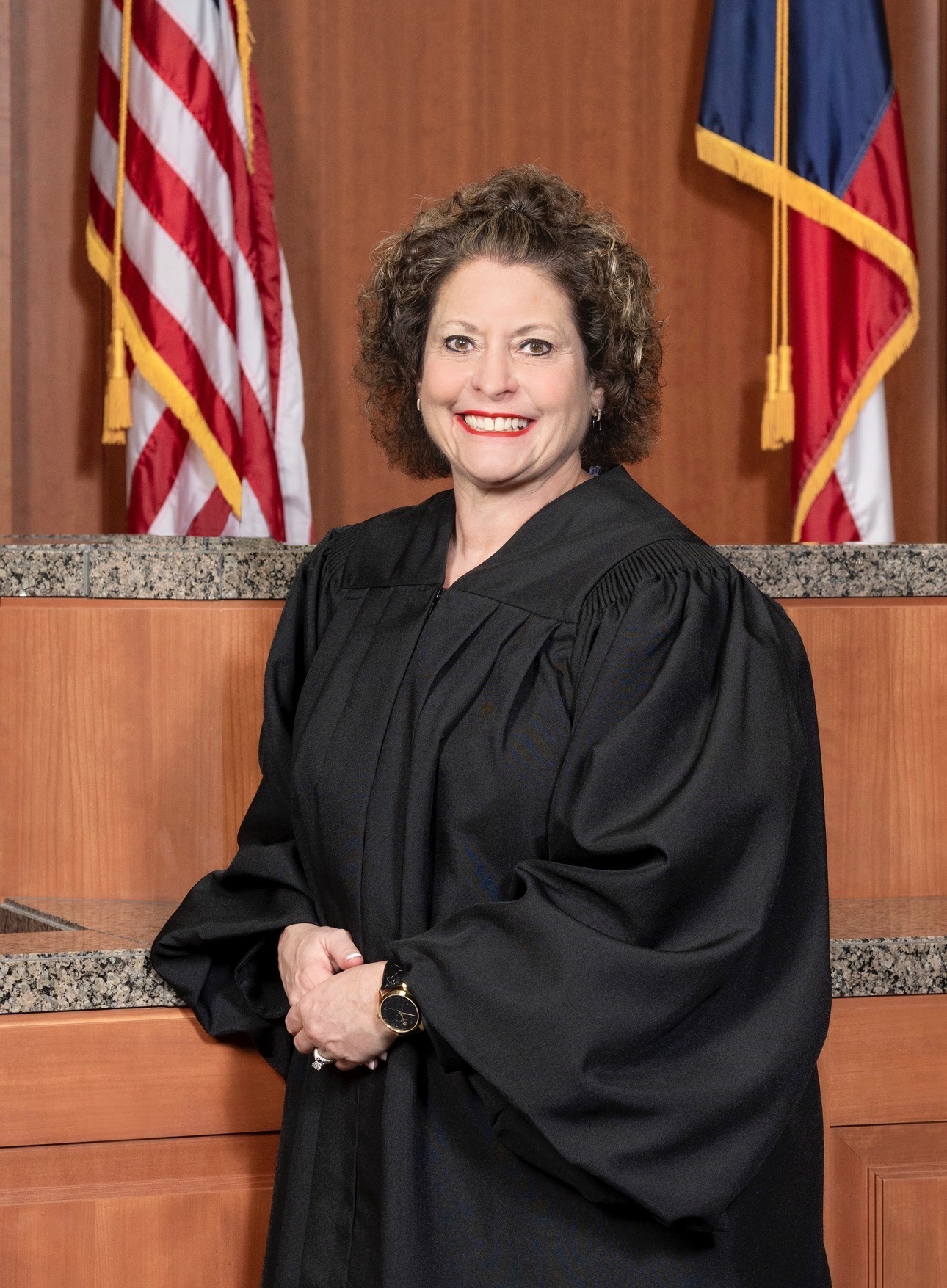 Judge Lori Ann DeAngelo in judicial robe